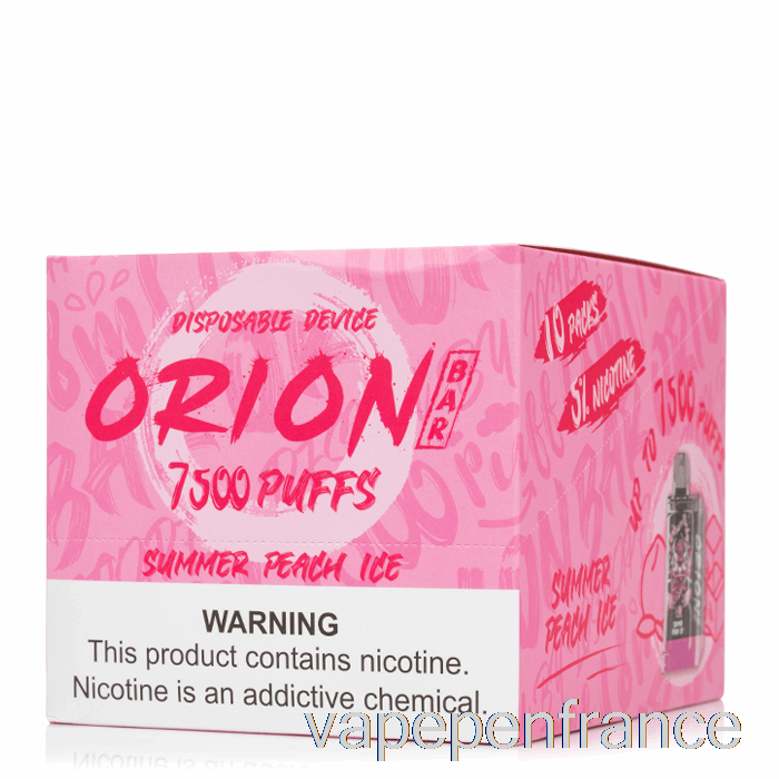 [Paquet De 10] Stylo Vape Jetable Lost Vape Orion Bar 7500